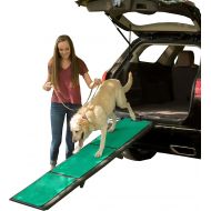 Pet Gear Travel Lite Ramp with supertraX Surface for Maximum Traction, 4 Models to Choose from, 42-71 in. Long, Supports 150-200 lbs, Find The Best Fit for Your Pet