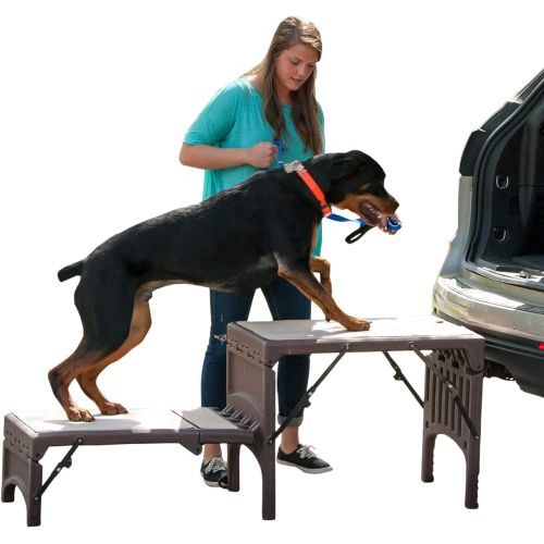  Pet Gear Free Standing Ramp for Cats and Dogs. Great for SUV’s or use Next to your Bed. 4 Models to Choose from, Supports 200-300 lbs, Lightweight Easy-Fold Design