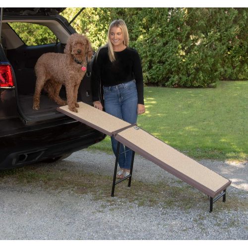  Pet Gear Free Standing Ramp for Cats and Dogs. Great for SUV’s or use Next to your Bed. 4 Models to Choose from, Supports 200-300 lbs, Lightweight Easy-Fold Design