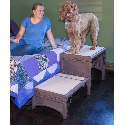  Pet Gear Free Standing Ramp for Cats and Dogs. Great for SUV’s or use Next to your Bed. 4 Models to Choose from, Supports 200-300 lbs, Lightweight Easy-Fold Design