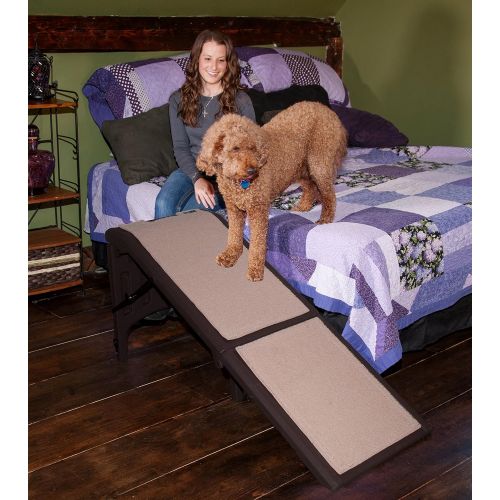  Pet Gear Free Standing Ramp for Cats and Dogs. Great for SUV’s or use Next to your Bed. 4 Models to Choose from, Supports 200-300 lbs, Lightweight Easy-Fold Design