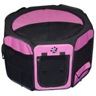 Pet Gear Dog Kennels & Pens - Travel Lite Soft-Sided Pet Pen - Medium/Pink