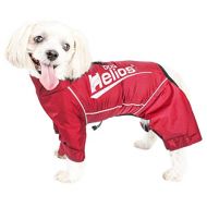 Pet Life Dog Helios Hurricanine Waterproof And Reflective Full Body Dog Coat Jacket W Heat Reflective Technology