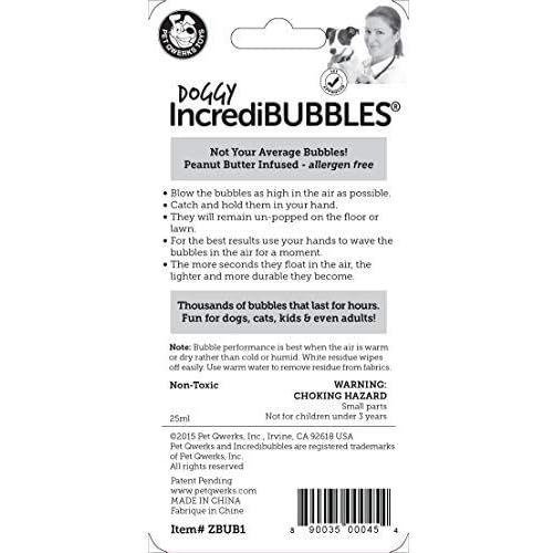  Pet Qwerks Doggy Incredibubbles