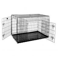 Pet Trex Folding Pet Crate Kennel for Dogs, Cats or Rabbits