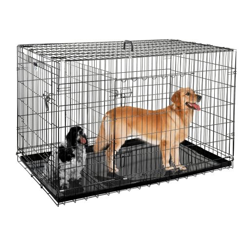  Pet Trex Folding Pet Crate Kennel for Dogs, Cats or Rabbits