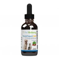 Pet Wellbeing - Thyroid Support Gold for Cats - Natural Support for Feline Thyroid Gland and Normal Calm Temperament - 2oz (59ml)