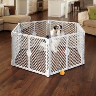 Pet Yard North States MyPet Stages Indoor/Outdoor Petyard: Weather resistant pet enclosure. Freestanding (26 tall)