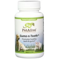 PetAlive Gumz-n-Teeth for Healthy Pet Gums and Teeth (60 Caps)