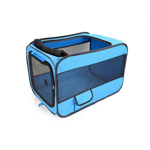  PetEnjoy Pet Carrier airline approved Portable Cats Travel Vet Cage Foldable Outdoor Car Kennel for Cat Small Dogs Rabbit
