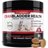 [아마존 핫딜] [아마존핫딜]PetHonesty Cranberry for Dogs - Cranberry Pills for Dogs Bladder Support No More Dog Antibiotics - Dog UTI Treatment Food - Bladder Infection Relief Urinary Tract Health UT Incontinence, Immu