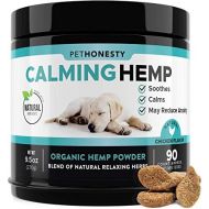 [아마존 핫딜] [아마존핫딜]PetHonesty Hemp Calming Treats for Dogs - All-Natural Soothing Snacks with Hemp + Valerian Root, Stress & Dog Anxiety Relief - Aids with Thunder, Fireworks, Chewing & Barking