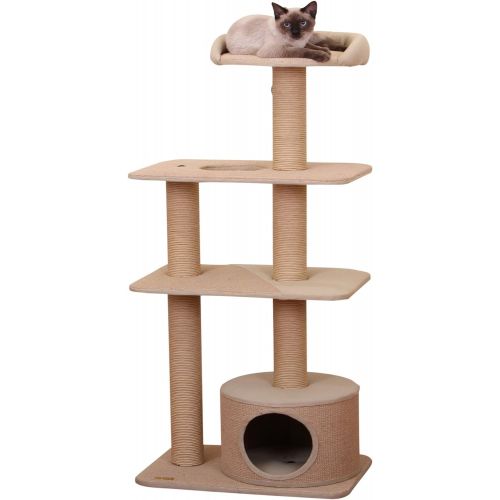  PetPals Group 4 Level Playhouse Condo Cat Tree