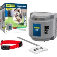PetSafe America's Safest Pet Fence - The Original Wireless Containment System - Covers up to 1/2 Acre for dogs 8lbs+, Tone / Static - Parent Company INVISIBLE FENCE Brand