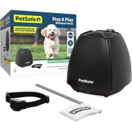 PetSafe Stay & Play Wireless Pet Fence & Replaceable Battery Collar - Circular Boundary Secures up to 3/4 Acre Yard, No-Dig, America's Safest Wireless Fence (Packaging May Vary)