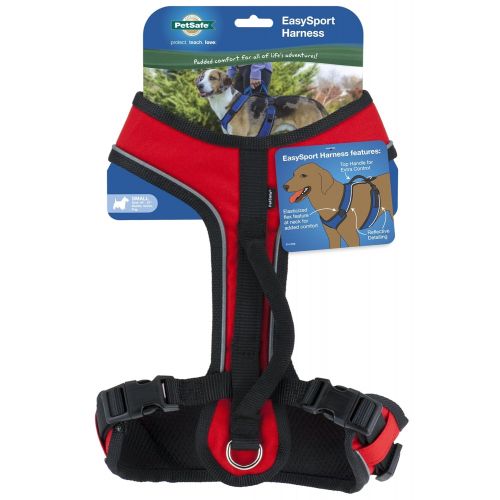  PetSafe EasySport Harness, Adjustable Padded Dog Harness with Control Handle and Reflective Piping, From the Makers of the Easy Walk Harness