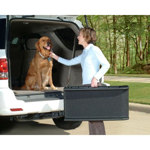  [아마존 핫딜] [아마존핫딜]PetSafe Solvit UltraLite Bi-fold Pet Ramp, Lightweight Folding Pet Access for Cats and Dogs, Perfect for Cars, Trucks, and SUVs, 62 in. Ramp