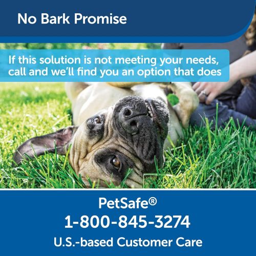  PetSafe Outdoor Ultrasonic Dog Bark Deterrent - Anti Barking Device for Small, Medium and Large Dogs  Weatherproof  Up to ¼ Acre Bark Control Coverage