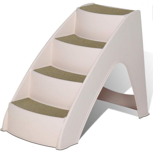  PetSafe Solvit PupSTEP Lite Pet Stairs, Steps for Dogs and Cats, Best for Small to Medium Pets, Non-Fold Design