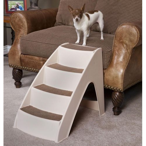  PetSafe Solvit PupSTEP Lite Pet Stairs, Steps for Dogs and Cats, Best for Small to Medium Pets, Non-Fold Design