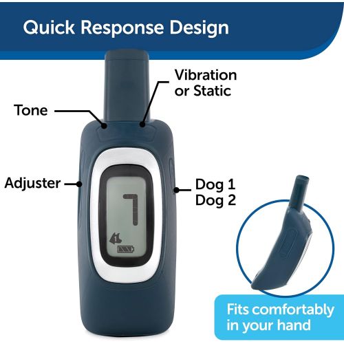  PetSafe Remote Trainer  Waterproof, Rechargeable with Tone / Vibration / 15 Levels of Static Stimulation for Dogs  100, 300, 600 and 900 Yard Range Available  Lite or Standard T