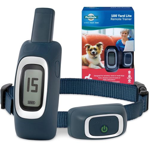  PetSafe Remote Trainer  Waterproof, Rechargeable with Tone / Vibration / 15 Levels of Static Stimulation for Dogs  100, 300, 600 and 900 Yard Range Available  Lite or Standard T