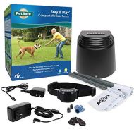 PetSafe Stay & Play Compact Wireless Fence for Dogs and Cats  from the Parent Company of INVISIBLE FENCE Brand  Above Ground Electric Pet Fence.