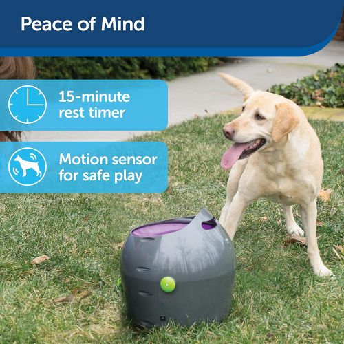  PetSafe Automatic Ball Launcher Dog Toy, Tennis Ball Throwing Machine for Dogs in Easy-Open Packaging