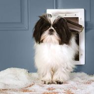 PetSafe Extreme Weather Dog and Cat Door - Aluminum or Plastic Pet Door - Small, Medium, Large and X-Large