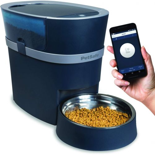  PetSafe Smart Feed Automatic Dog and Cat Feeder, Smartphone, 24-Cups, Wi-Fi Enabled App for iPhone and Android, Award Winning Pet Feeder