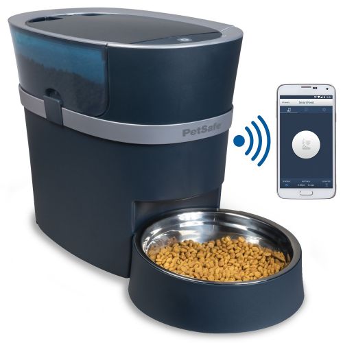  PetSafe Smart Feed Automatic Dog and Cat Feeder, Smartphone, 24-Cups, Wi-Fi Enabled App for iPhone and Android, Award Winning Pet Feeder