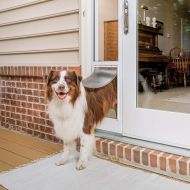 PetSafe 2-Piece Sliding Glass Pet Door, Great for Apartments or Rentals, 76 1316 to 81