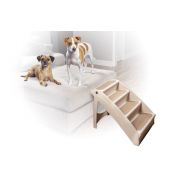 PetSafe Solvit PupSTEP Plus Pet Stairs, Foldable Steps for Dogs and Cats, for Small, Medium, Large, X-Large Pets