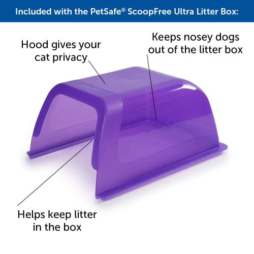  PetSafe ScoopFree Ultra Self-Cleaning Cat Litter Box, Covered, Automatic with Disposable Tray, 2 Color Options