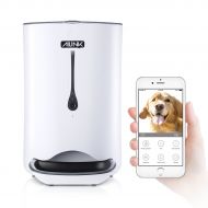 PetScene Automatic Pet Feeder Food Dispenser for Dogs & Cats Smartphone WiFi for Audio Programmable w/1080P Camera 6L Smart Feed