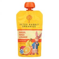 [아마존베스트]Peter Rabbit Organics Mango, Banana and Orange Snacks, 4-Ounce (Pack of 10)