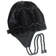 Peterglenn Turtle Fur Twiggly Earflap Ski Hat (Adults)