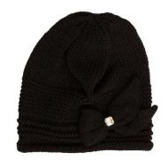 Peterglenn Elan Blanc Slouch Jewel Bow Beanie (Womens)