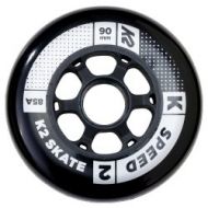 Peterglenn K2 Speed 90mm Inline Skate Wheel 4-Pack