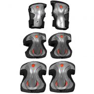 Peterglenn Rollerblade Lux Plus 3-Pack Wrist, Elbow, and Knee Pads (Womens)