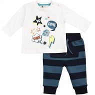 Petit Lem Baby Boy Long Sleeve T-Shirt & Pants Set, Available in Multiple Styles