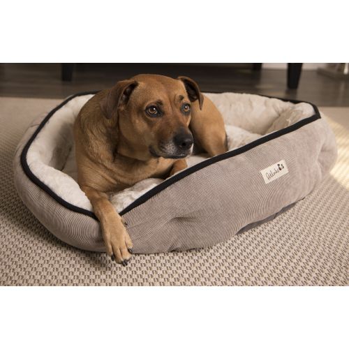  Petlinks Soothing Escape  32x31x8 Pet Bed, Large, Gray