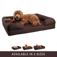 Petlo Orthopedic Pet Sofa Bed - Dog, Cat or Puppy Memory Foam Mattress Comfortable Couch for Pets with Removable Washable Cover