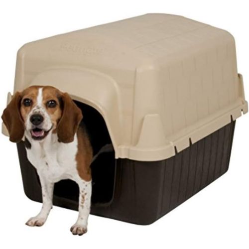  Petmate Aspen Pet Petbarn Dog House Snow and Rain Diverting Roof Raised Floor No-Tool Assembly 4 Sizes Available (Styles may vary)