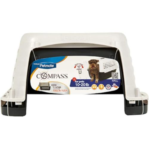  Petmate Compass Plastic Pets Kennel with Chrome Door