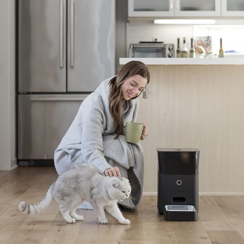  Petnet SmartFeeder (2nd generation) - Automatic Wi-Fi Pet Feeder with Personalized Portions for Cats and Dogs - App for Android, iOS and Works with Amazon Alexa