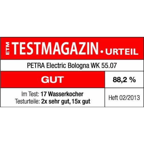  Petra Electric WK 55.07 Wasserkocher Bologna 1,7 L