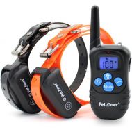 [아마존 핫딜]  [아마존핫딜]Petrainer Shock Collar for Dogs - Waterproof Rechargeable Dog Training E-Collar with 3 Safe Correction Remote Training Modes, Shock, Vibration, Beep for Dogs Small, Medium, Large