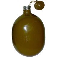 [아마존베스트]Made In USSR Soviet Army WWII Type aluminum Flask 0.7liter +pouch Brand new 1970 Water Canteen by PetriStor