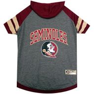Pets First NCAA Florida State Seminoles Hoodie for Dogs & Cats, X-Small. | Collegiate Licensed Dog Hoody Tee Shirt | Sports Hoody T-Shirt for Pets | College Sporty Dog Hoodie Shirt.
